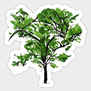 Tree abstract Sticker